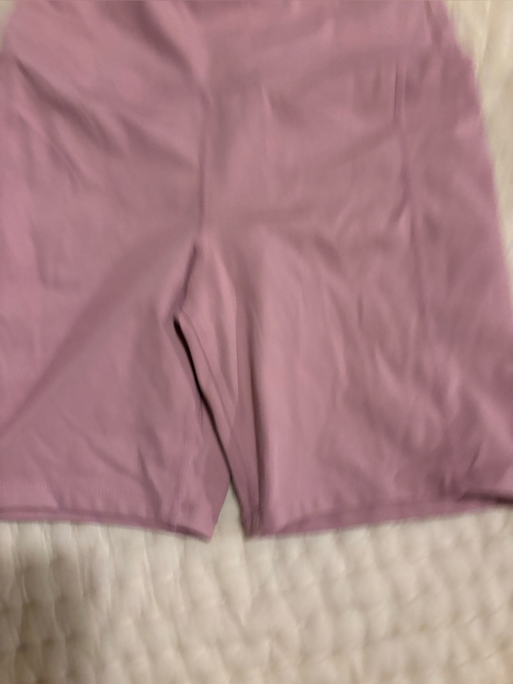 High-Rise Dusty Mauve Athletic Bike Shorts